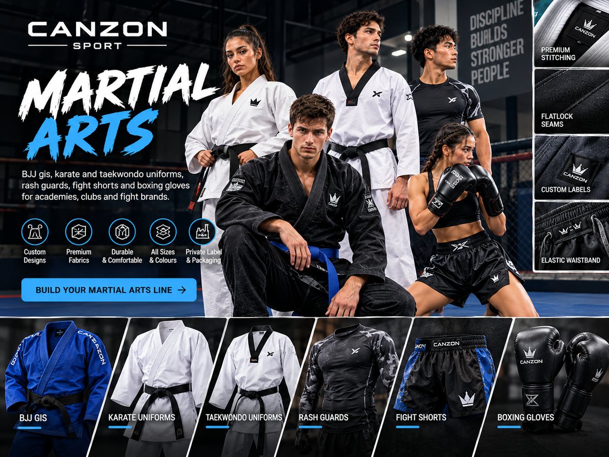 Martial Arts manufactured by Canzon Sport